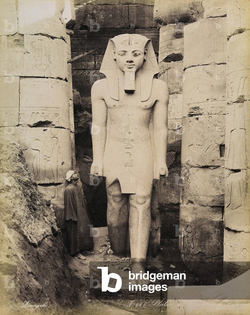 Statue of Ramses at Luxor