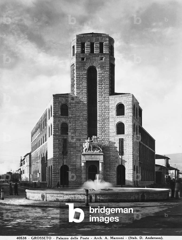 The Post Office Building in Grosseto by Mazzoni, Angiolo (1894-1979)
