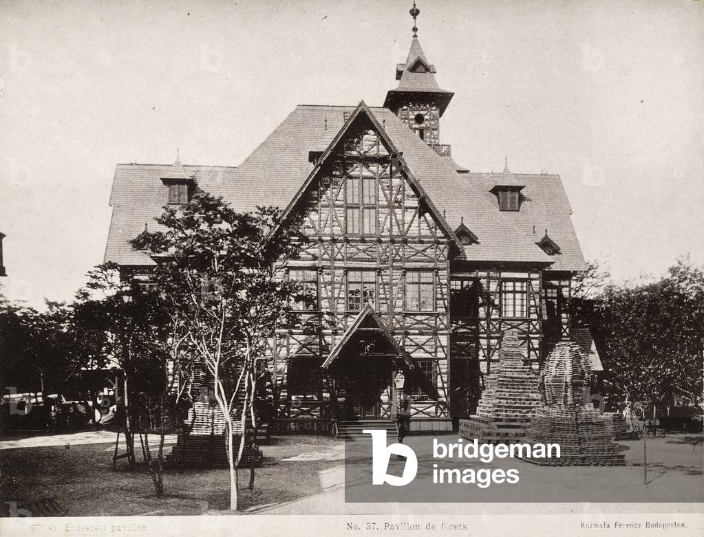 Universal exhibition at Budapest in 1885: the Pavillon de Forets