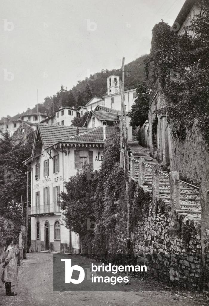 View of Blevio on Lake Como