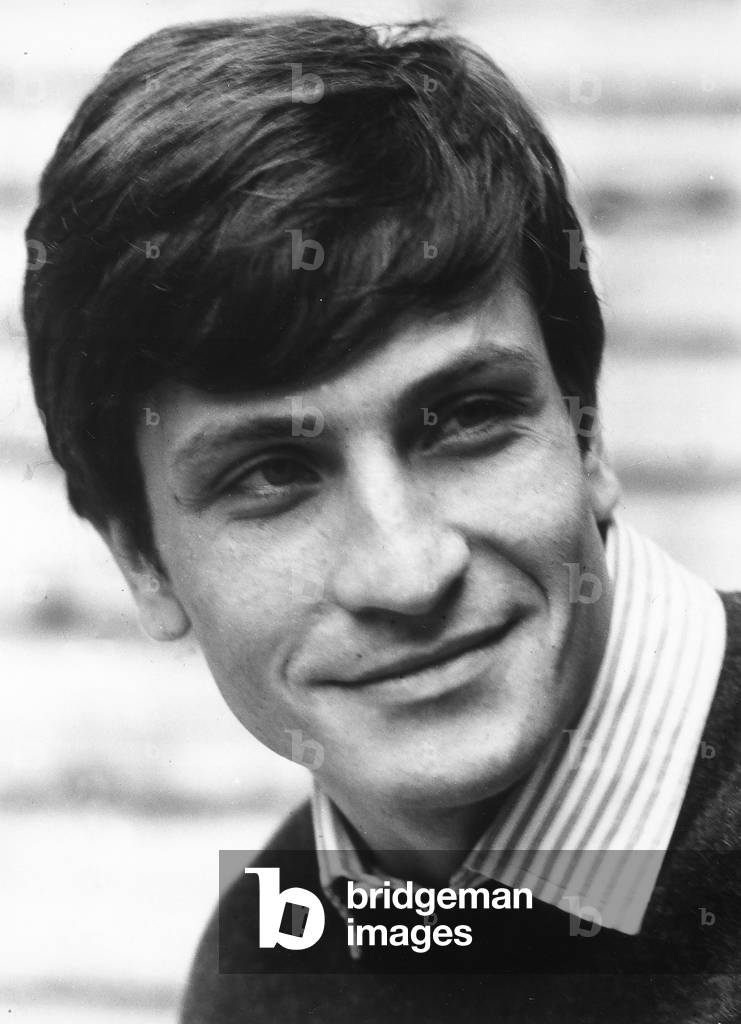 Close-up of the actor Vittorio Mezzogiorno.