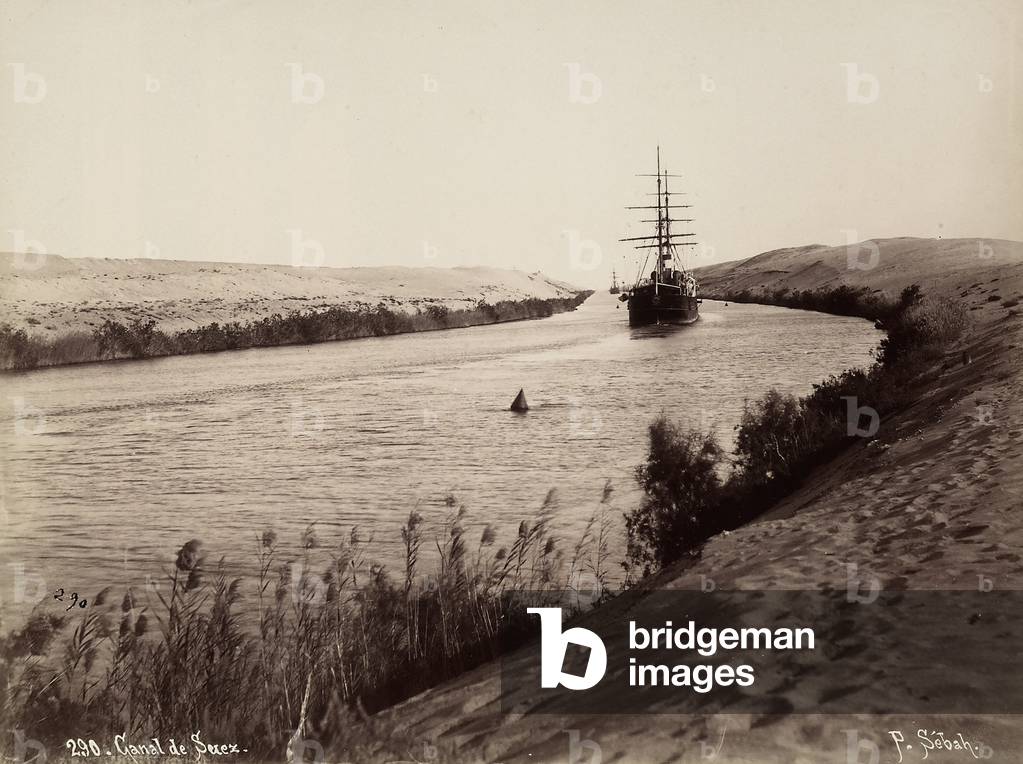 Clipper sailing the Suez Canal.