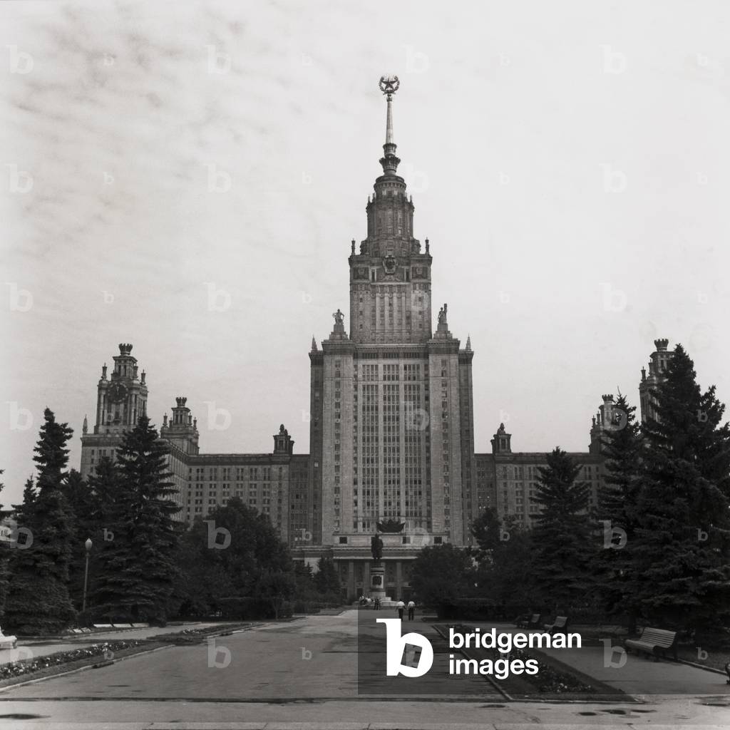 The University building in Moscow