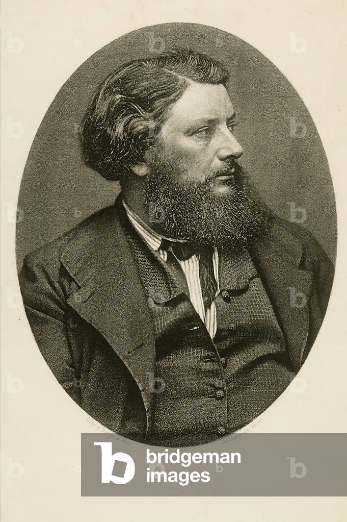 Gustave Courbet (b/w photo)