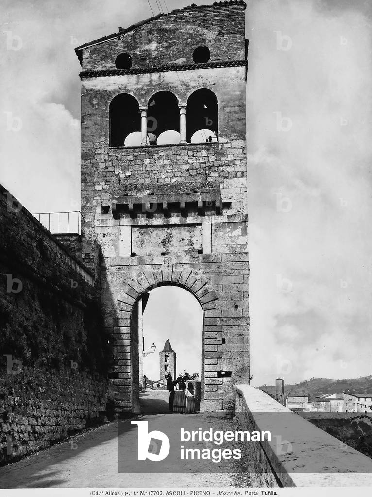 The Tufilla door, Ascoli Piceno. By Camillo Merli