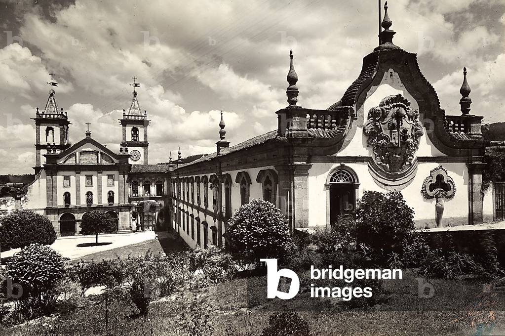 The Church and the Convent of St. Tirso in Portugal. Architectural structure built by Giovanni Torriani