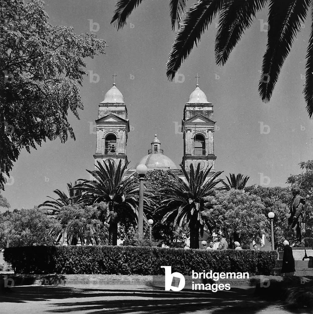 Façade of a church in Rio de Janeiro