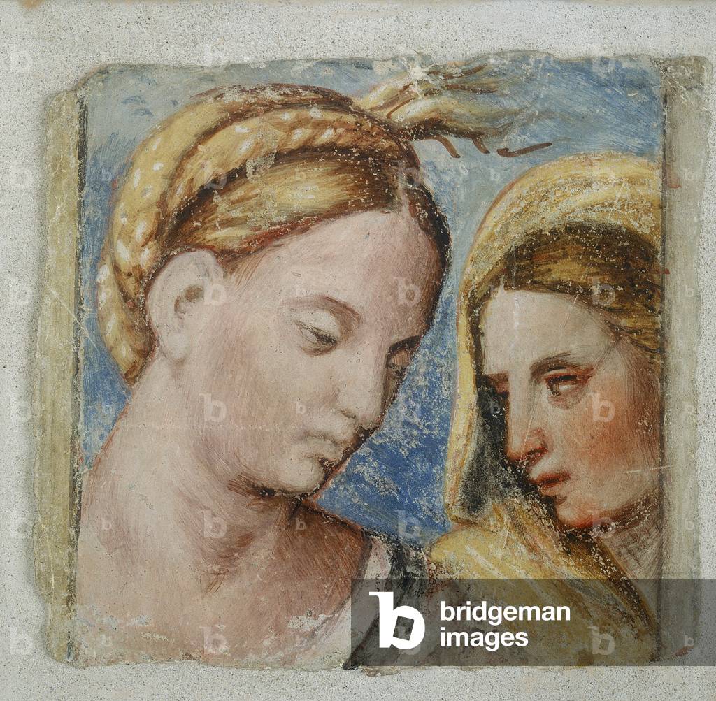 Two female heads