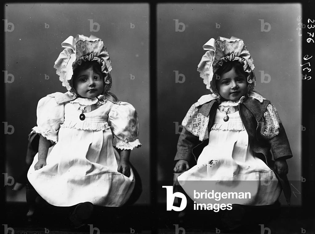 Portrait of baby girl