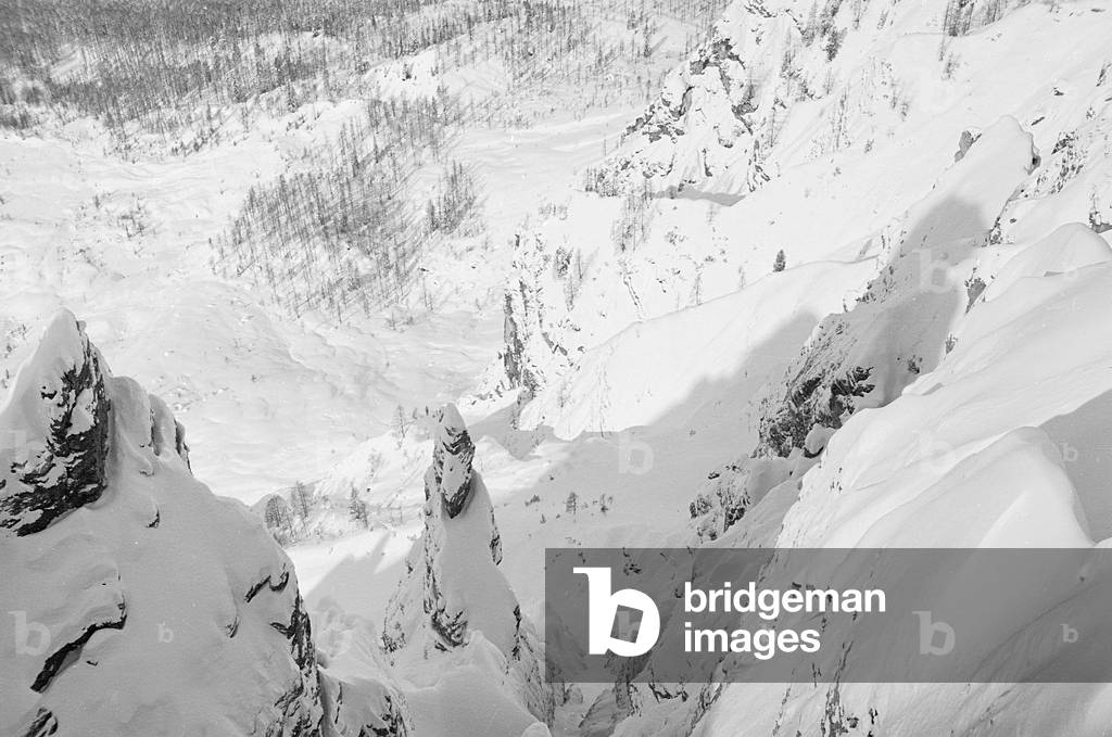 Snowy mountain, Cortina d'Ampezzo