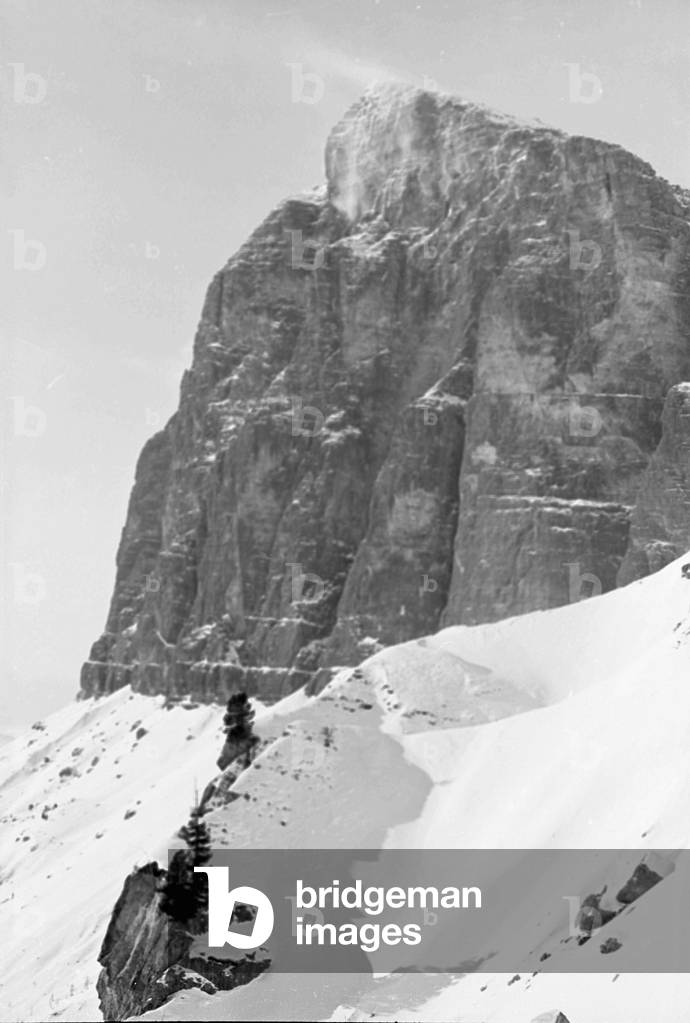 Snowy mountain, Cortina d'Ampezzo
