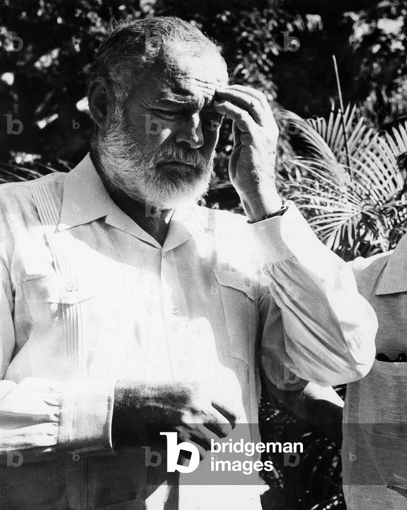 The writer Ernest Hemingway