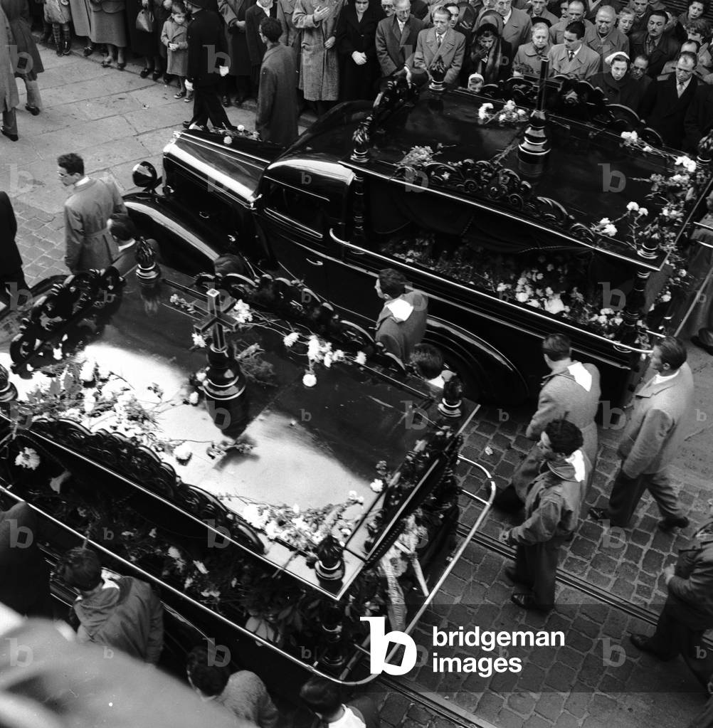 Funeral of the victims of Trieste