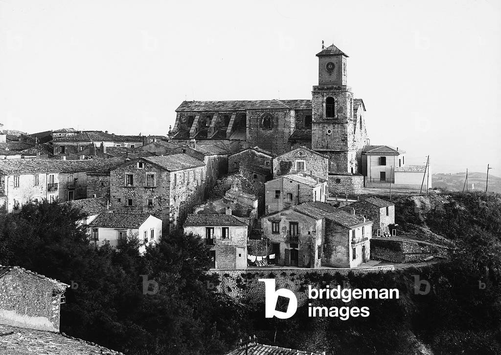 View of Sant'Angelo dei Lombardi, near Avellino, Campania