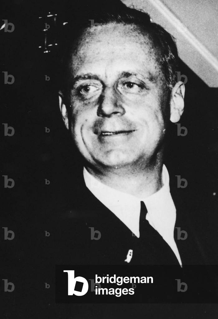 Von Ribbentrop, the new German ambassador at the Court of St. James in London (b/w photo)