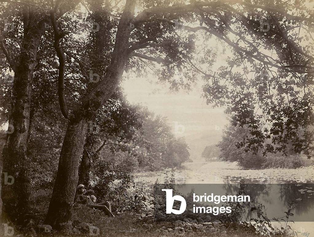 The Union river at Dolgelly, Northern Wales