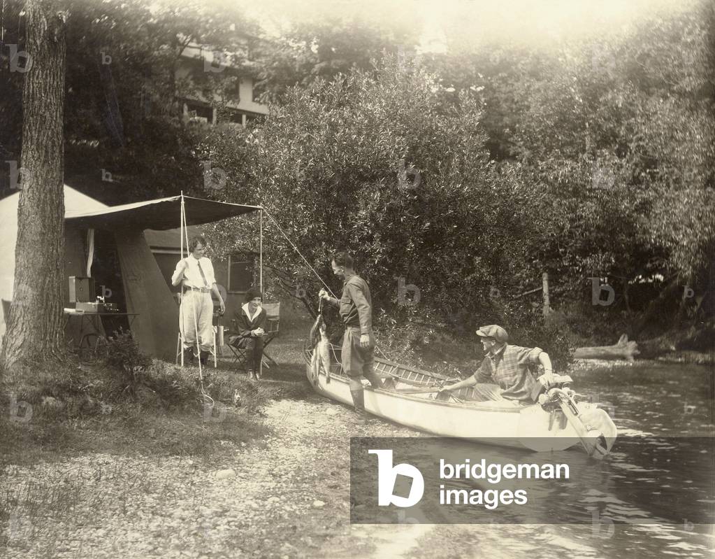 marina, sports, fishing, 1930
