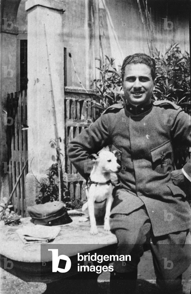 Official with his dog