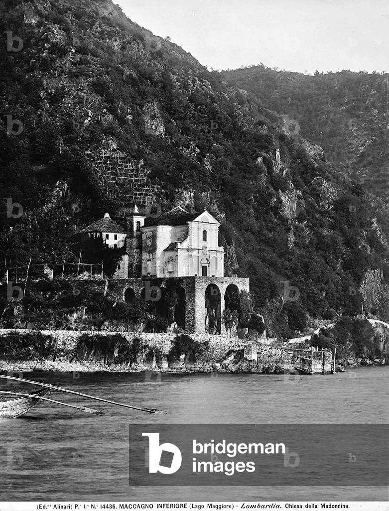 Sanctuary of the Madonnina in Maccagno Inferiore on Lago Maggiore