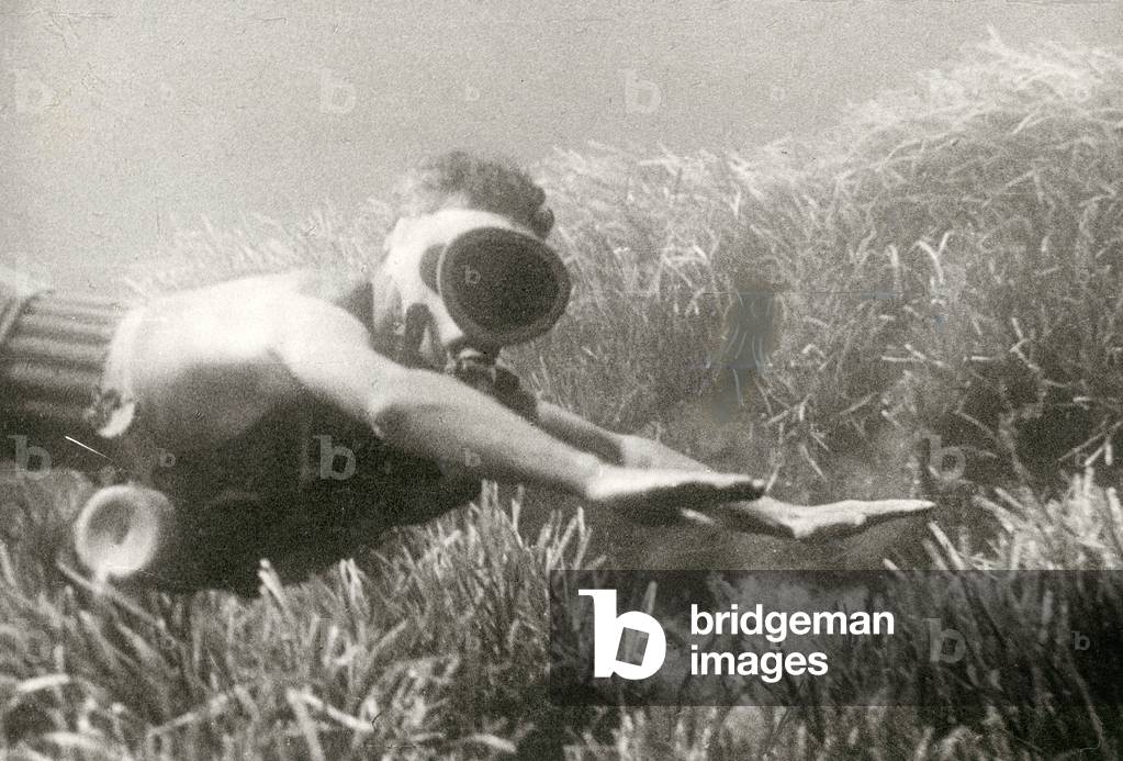 sports, scuba diving, 1945-1948