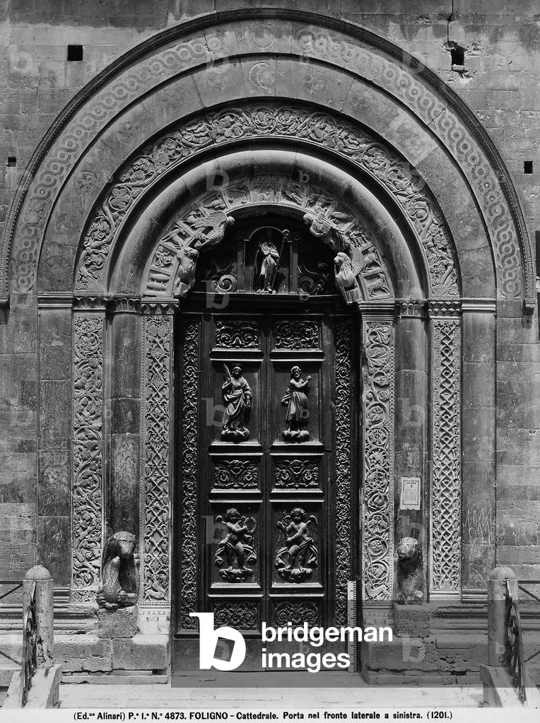 Portal of the Foligno Cathedral.