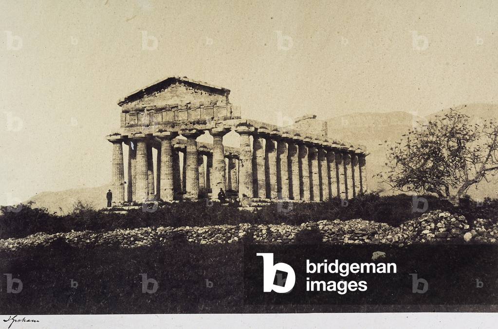 The Temple of Ceres at Paestum, taken from the southwest