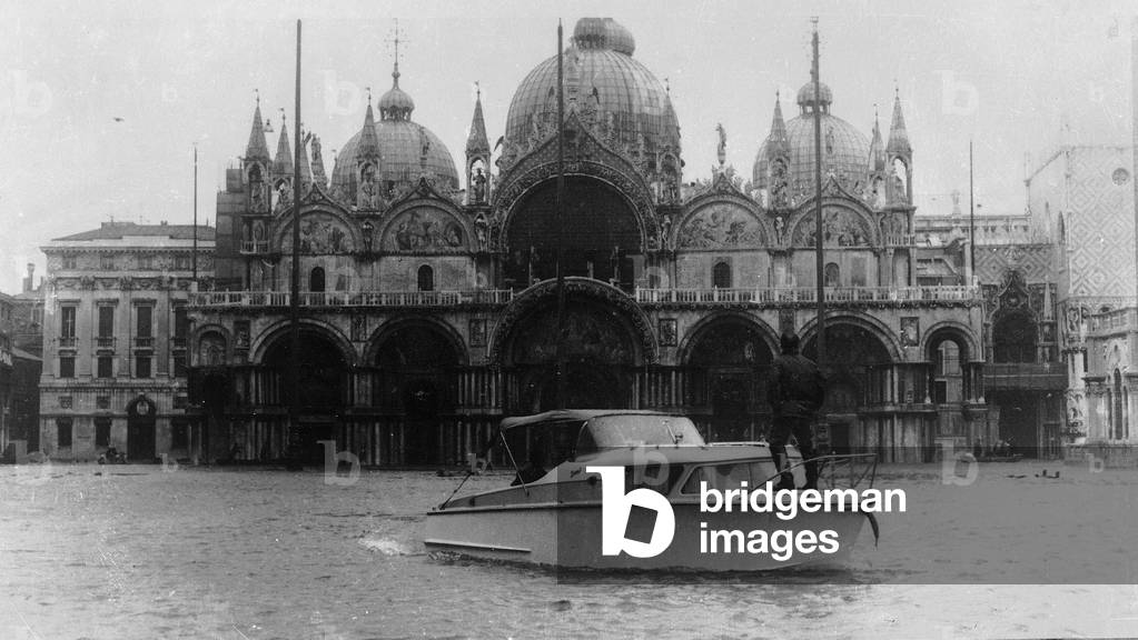 Floodwaters in Piazza San Marco, Venice