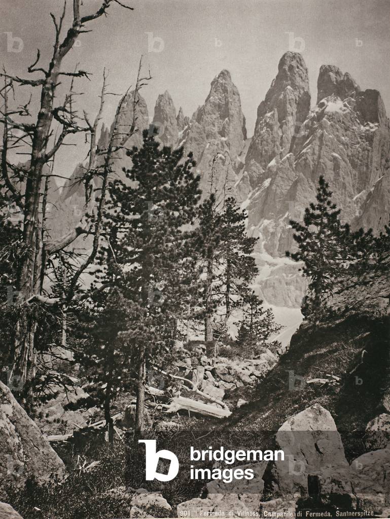 View of the Grande Fermeda, near Bolzano