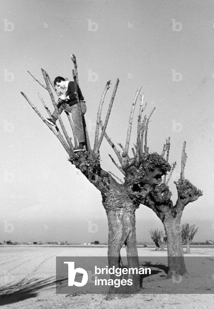 the photographer ezio Quiresi, 1958