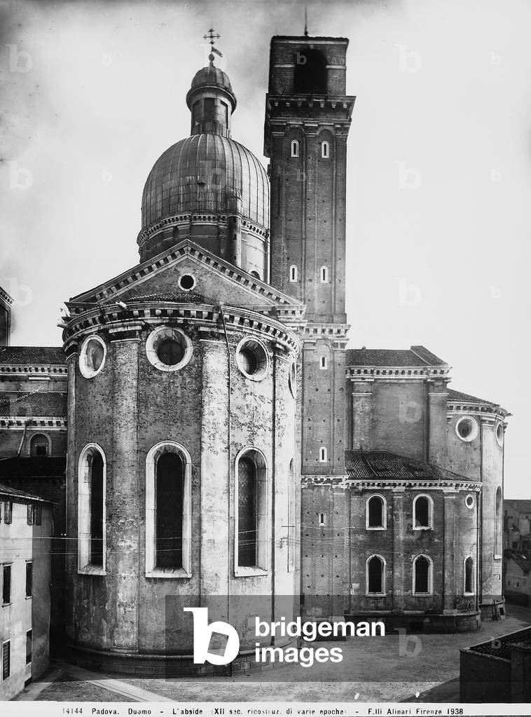 View of the apse of the Cathedral, Padua