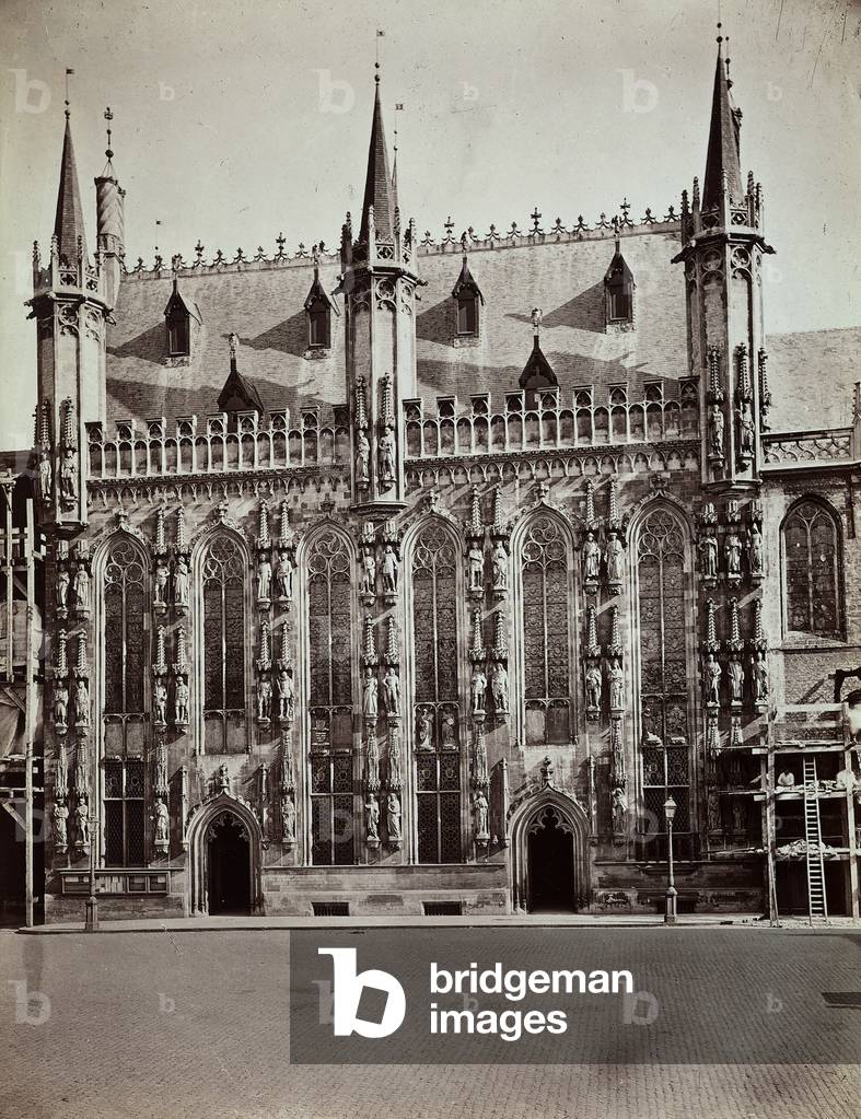 The Municipality Palace in Bruges