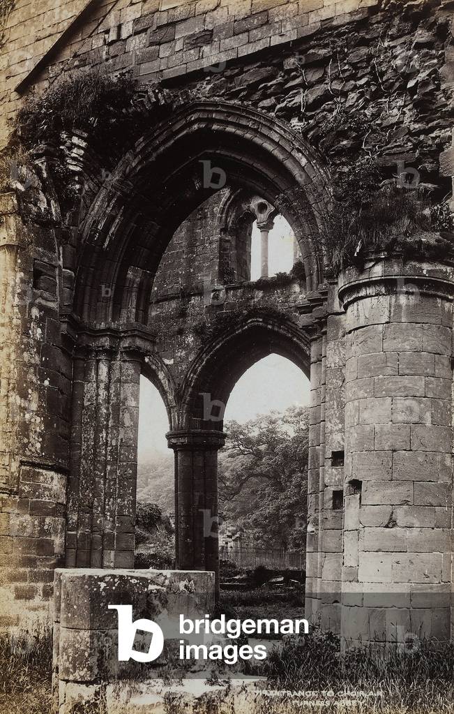 Ruins of Furness Abbey near Keswick in Great Britain.