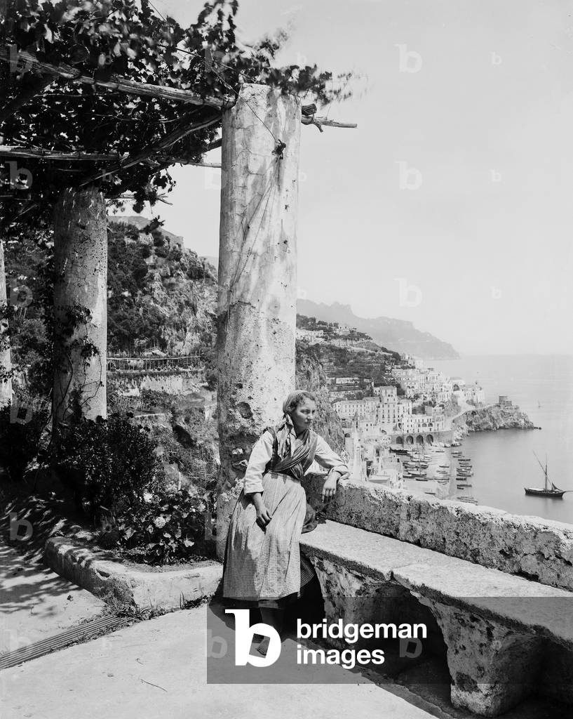 Amalfi. View by the Monastery of Cappuccini