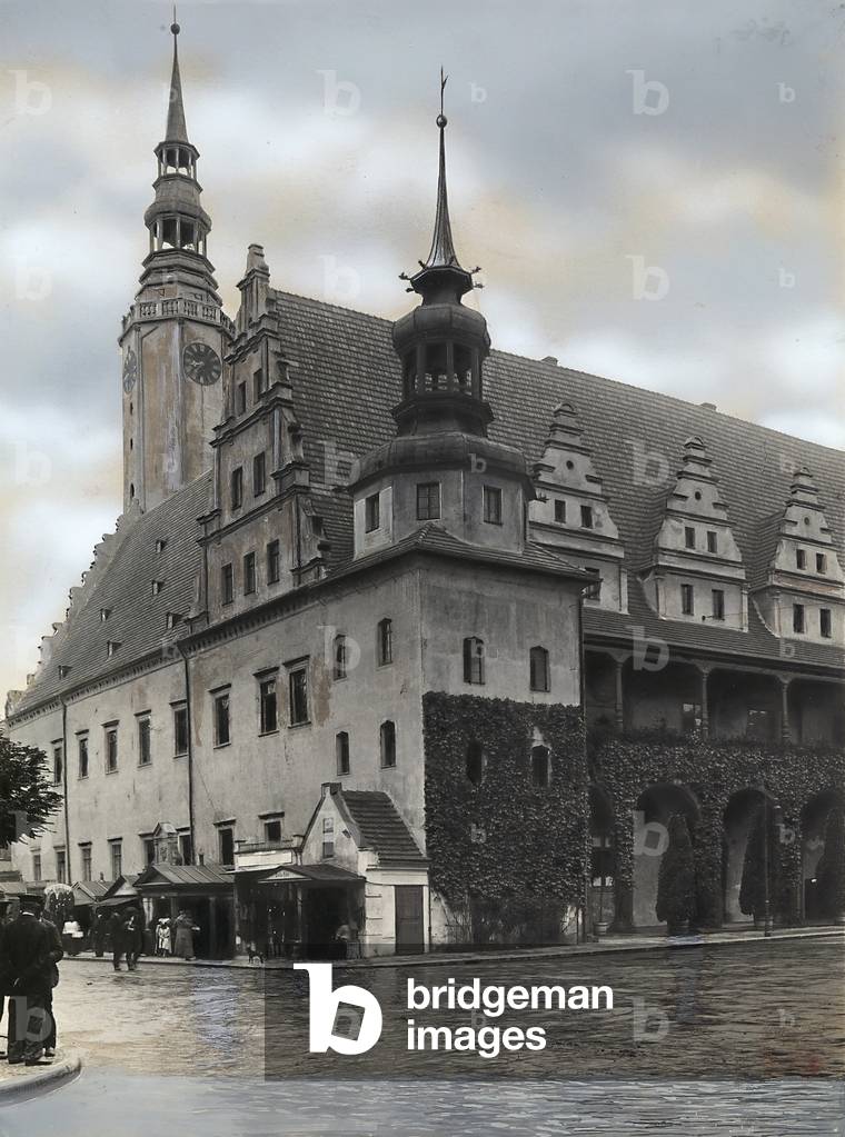 The Ratusz (municiple) building in Brzeg, Poland, built by the architect, Jacob Pahr