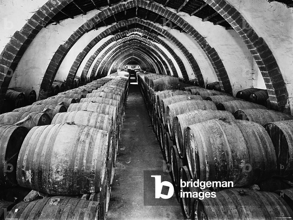 Inside view of the warehouse of the 