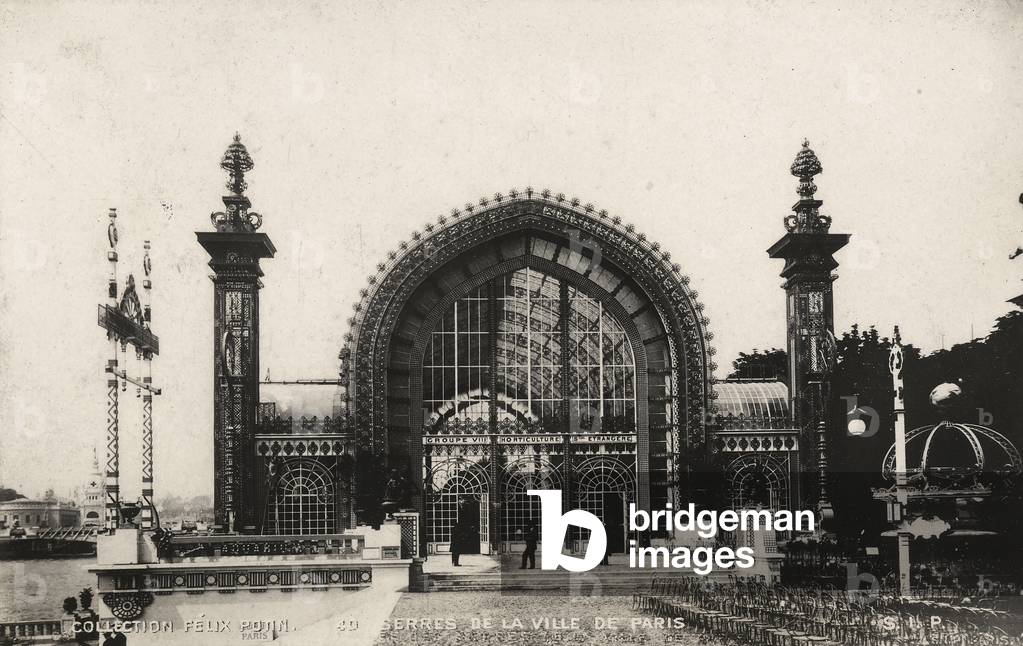 1900 Paris World's Fair: greenhouse of the city of Paris