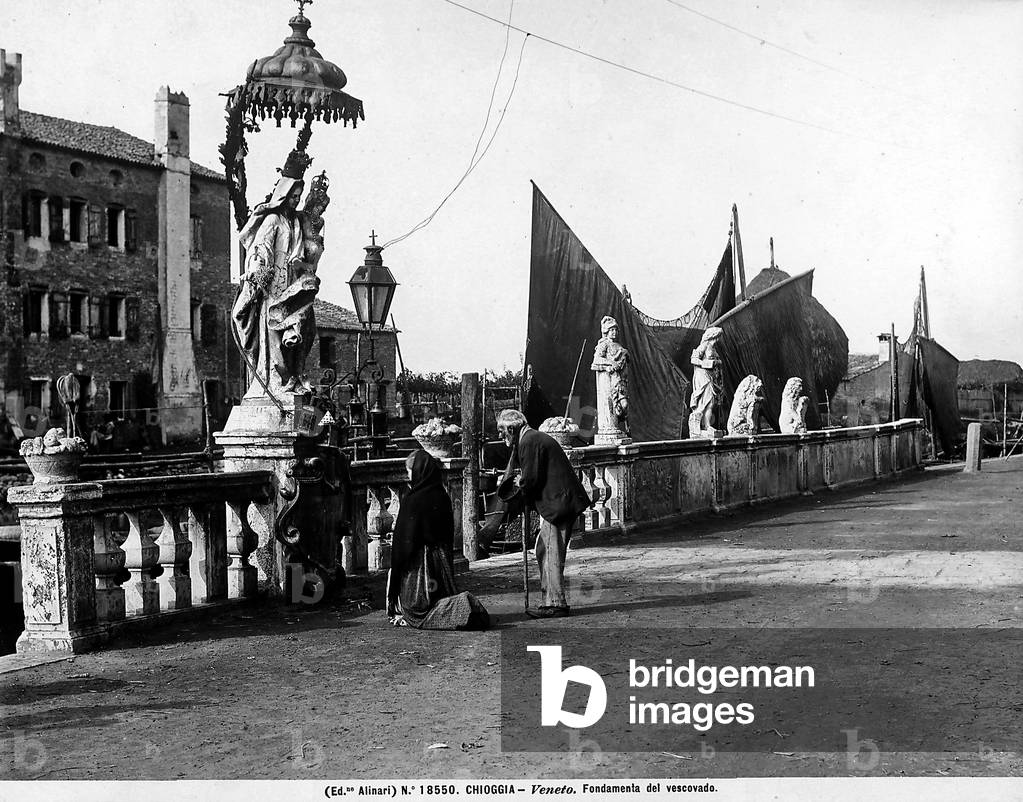 View of the foundations of the diocese, Chioggia