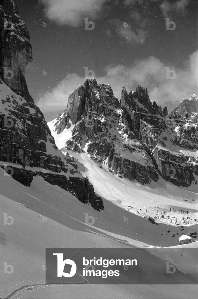 Snowy mountain, Cortina d'Ampezzo
