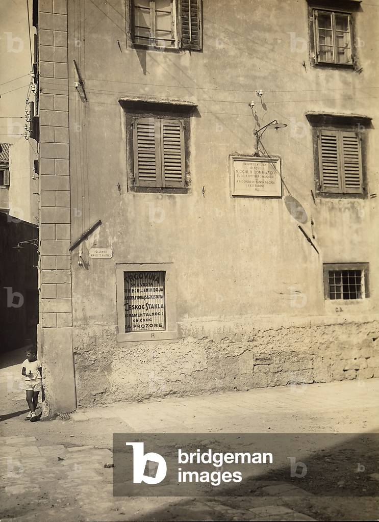 The house where Niccolò Tommaseo was born in Sibenik