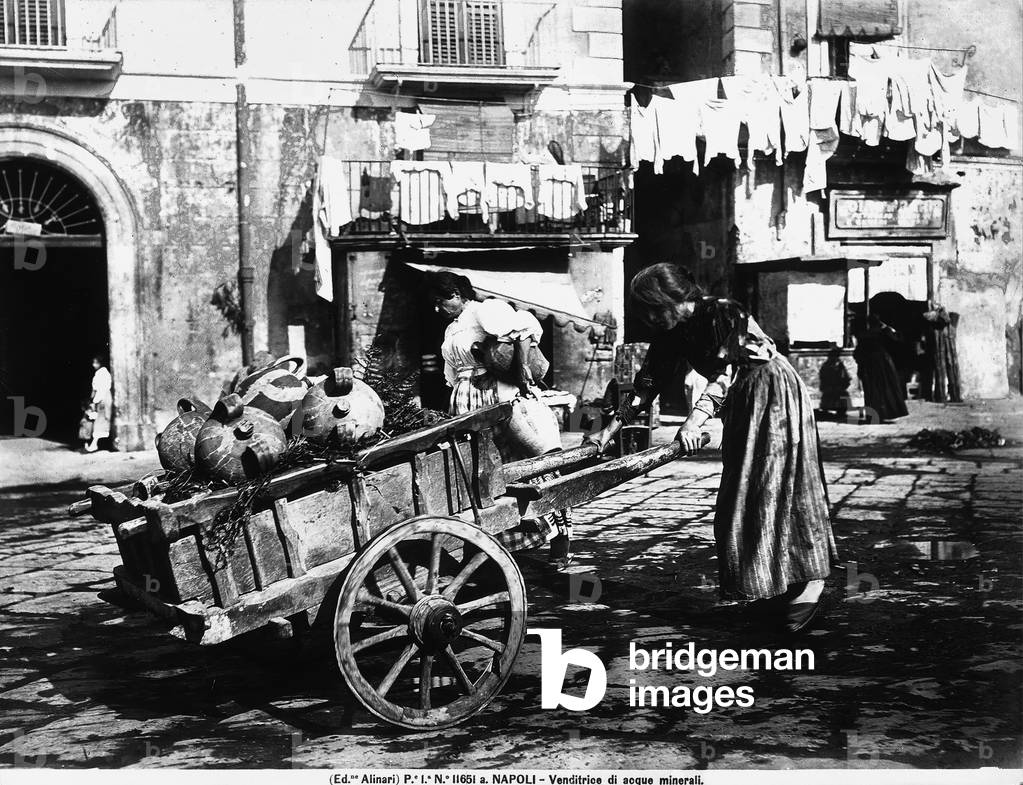 Water seller in Naples