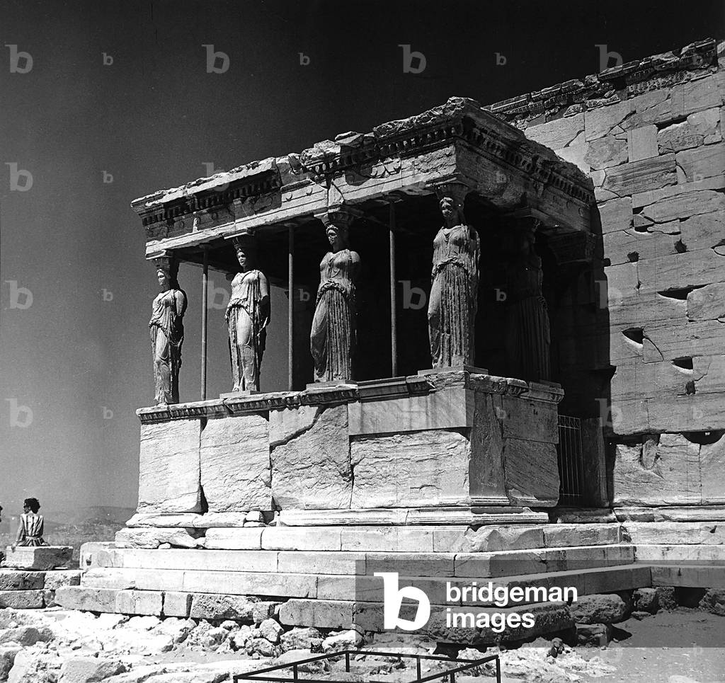Portico of the Caryatids or Korai, Acropolis, Athens