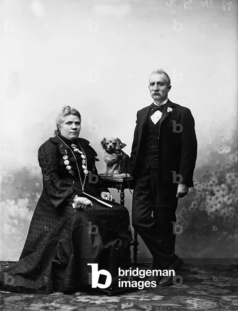 Portrait of Mr and Mrs Guerrini