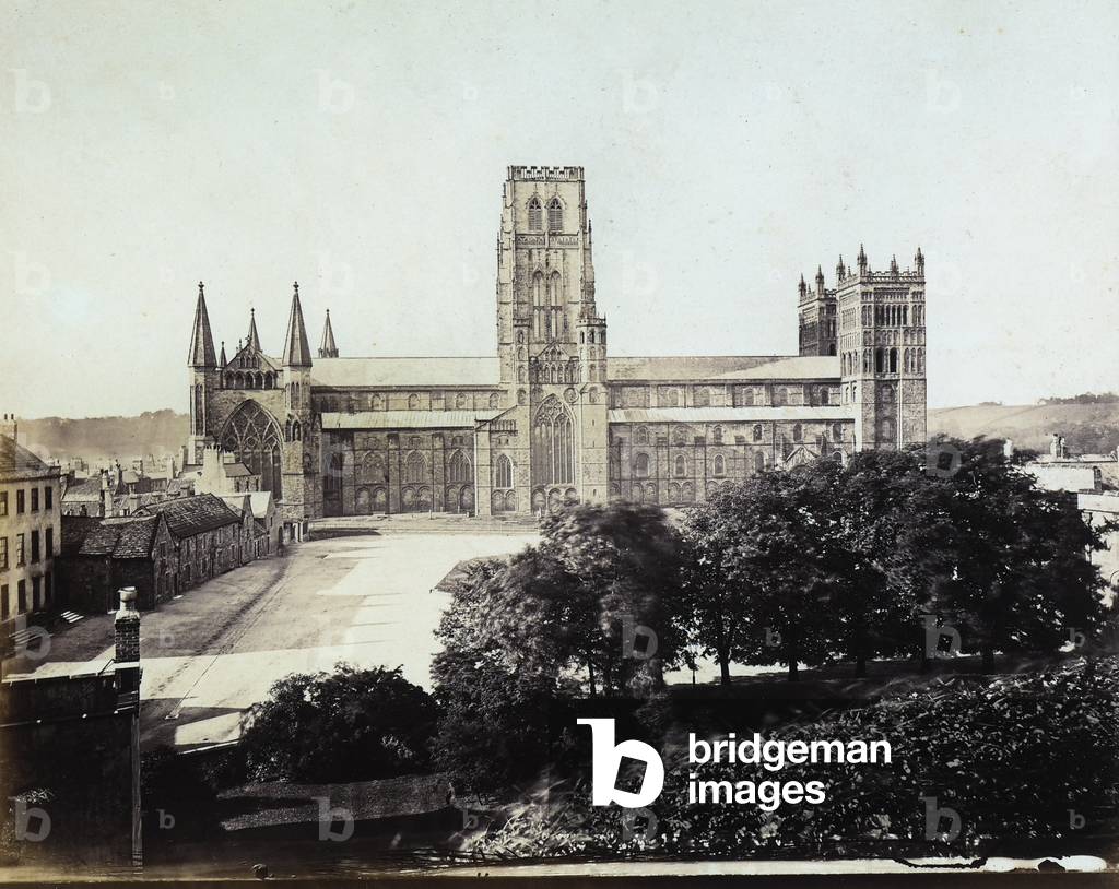 View of a side of the Cathedral of Durham