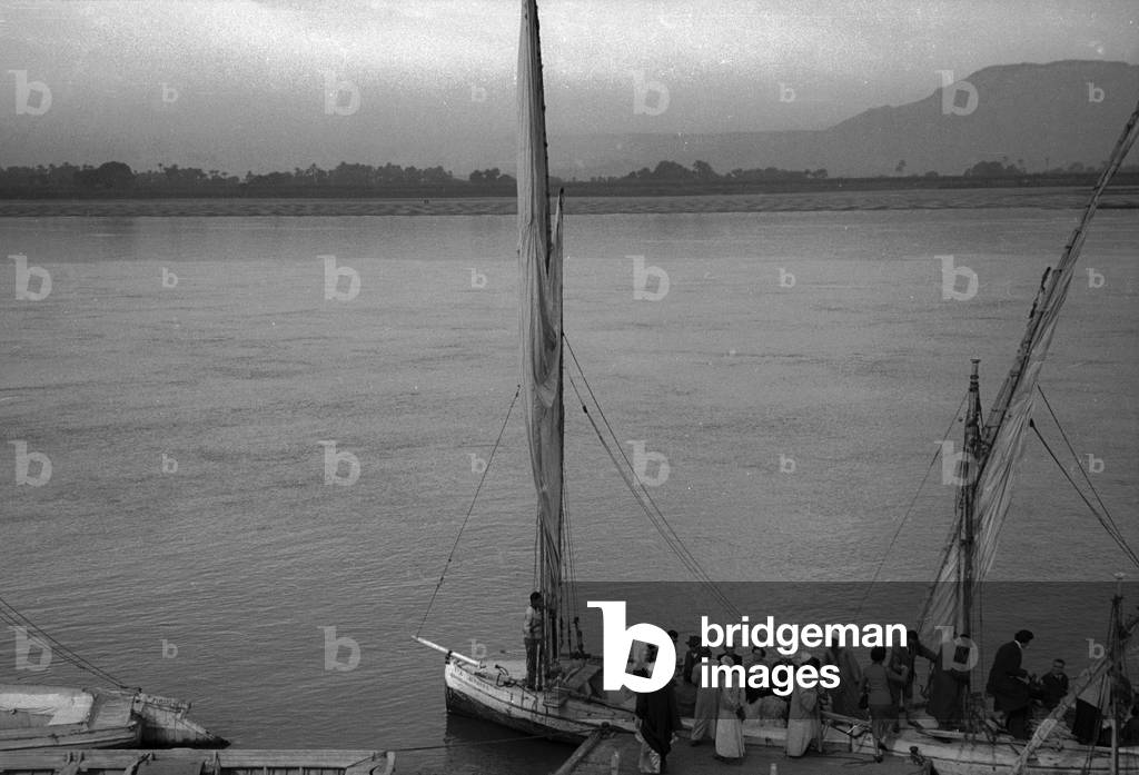 Boat on the Nile, Thebes (ancient Luxor)