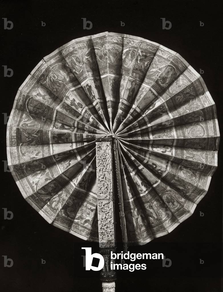 The Tournus Flabellum, liturgical hand-held fan of the IX century, National Museum of Bargello, Florence