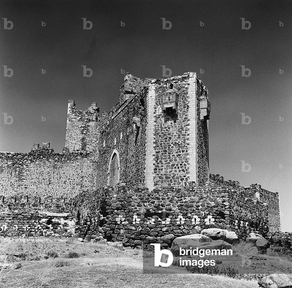 Ruins of the Castle of Mount Aragon in Spain