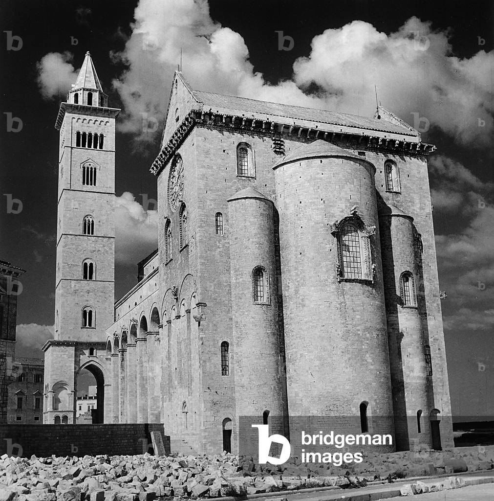 Apse section of the Cathedral of San Nicola Pellegrino in Trani