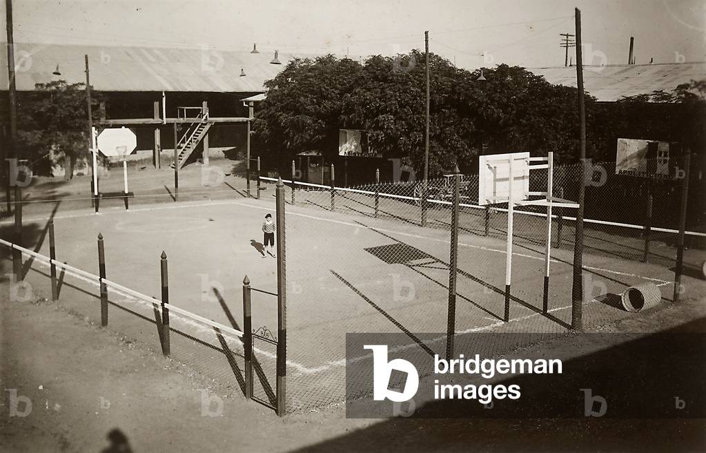 House of the Italians in San Francisco de Cordoba, Argentina. Basketball court