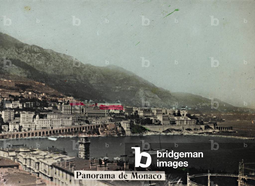 Panorama of Monaco, c.1910 (photo)