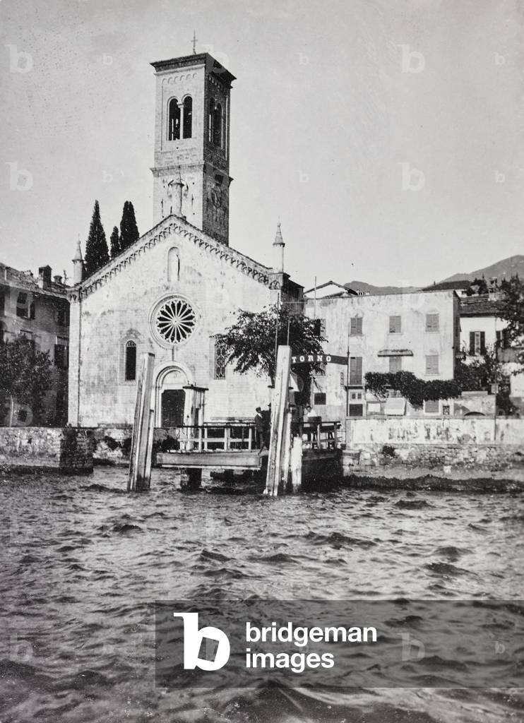 View of Argegno on Lake Como